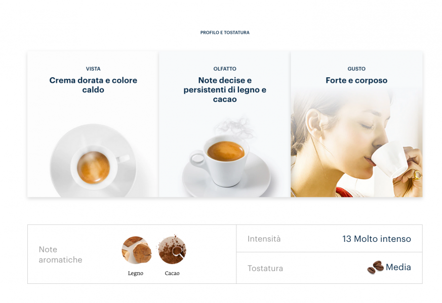 216 capsule caffè lavazza A MODO MIO CREMA E GUSTO FORTE originali